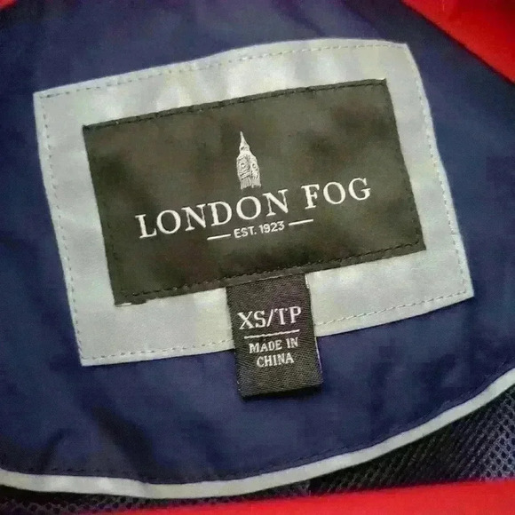 LONDON FOG jacket with hidden hood. Size XS - Picture 6 of 8